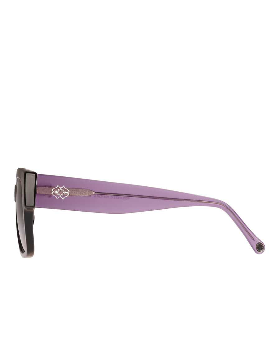 MARWOOD OVERSIZED SQUARE EYED SUNGLASS BLACK