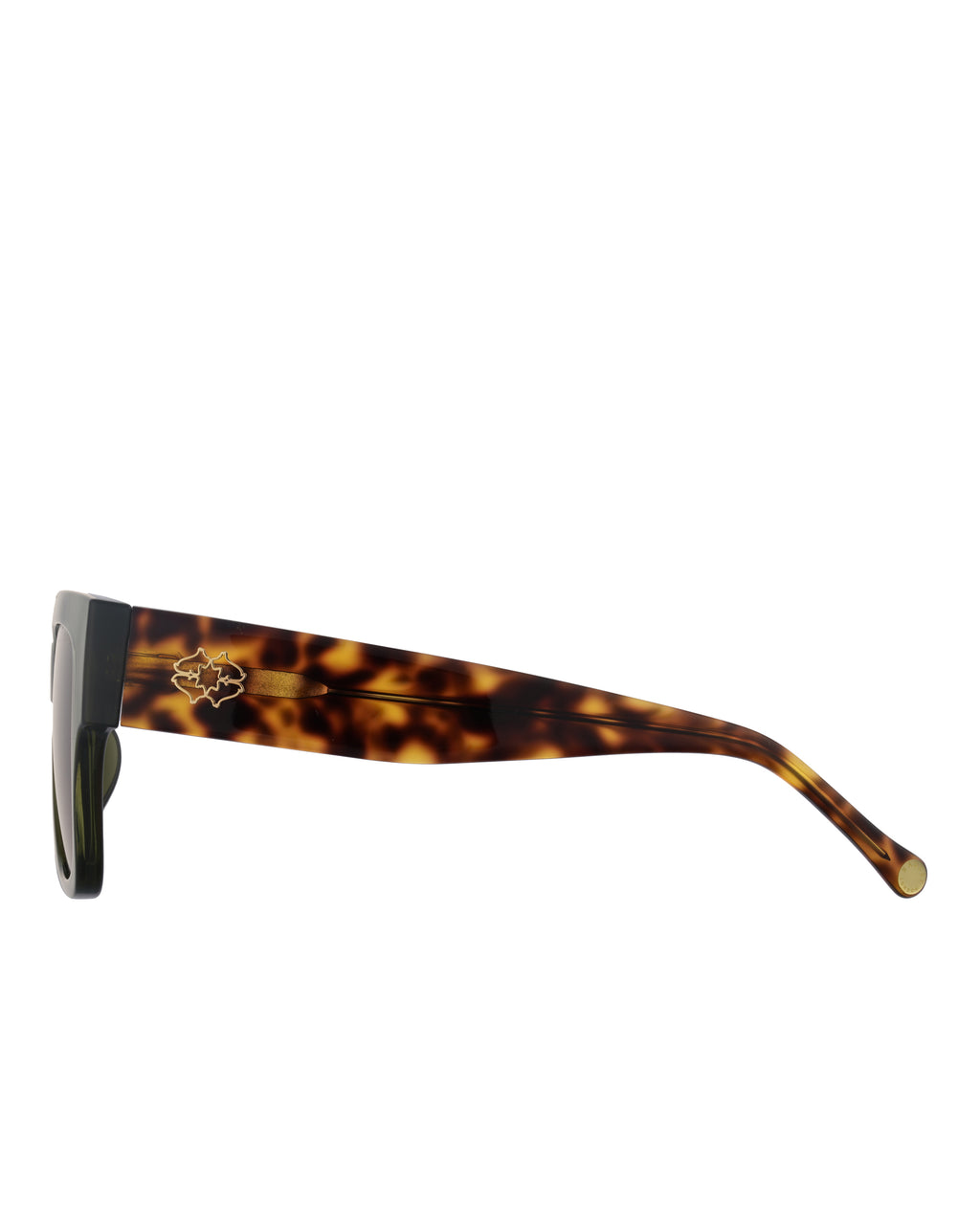 MARWOOD OVERSIZED SQUARE EYED SUNGLASS KHAKI