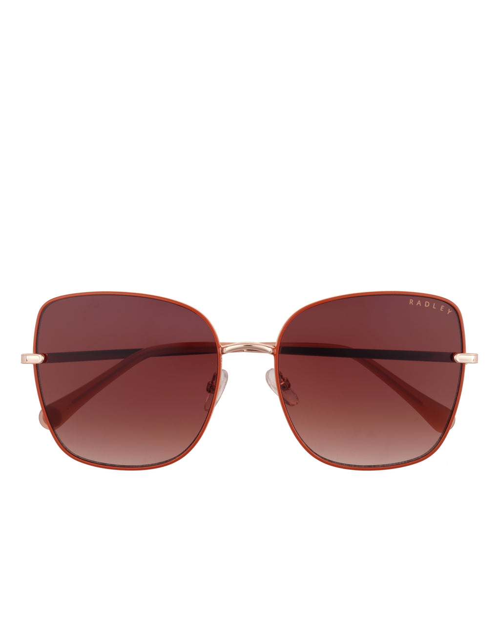 Rathbone Metal Frame Sunglasses in Brown - 111028