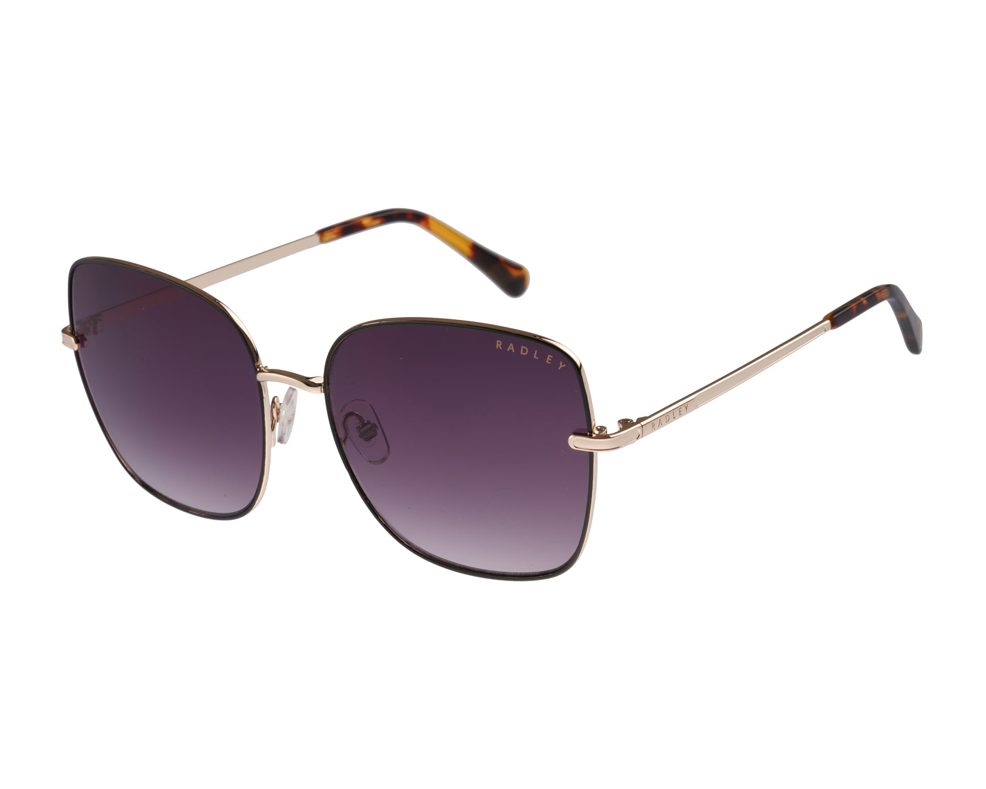 RATHBONE METAL FRAME SUNGLASSES BLACK