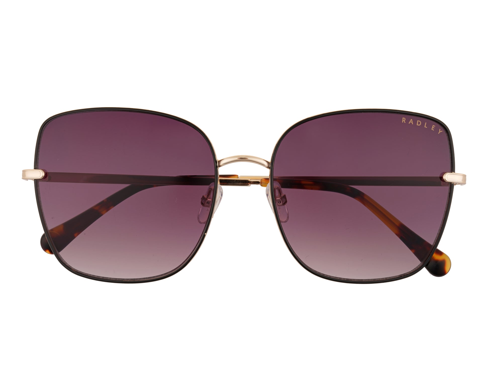 RATHBONE METAL FRAME SUNGLASSES BLACK