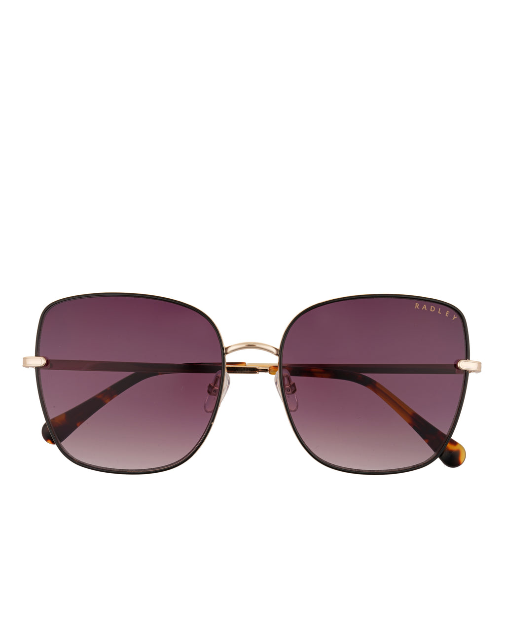 RATHBONE METAL FRAME SUNGLASSES BLACK