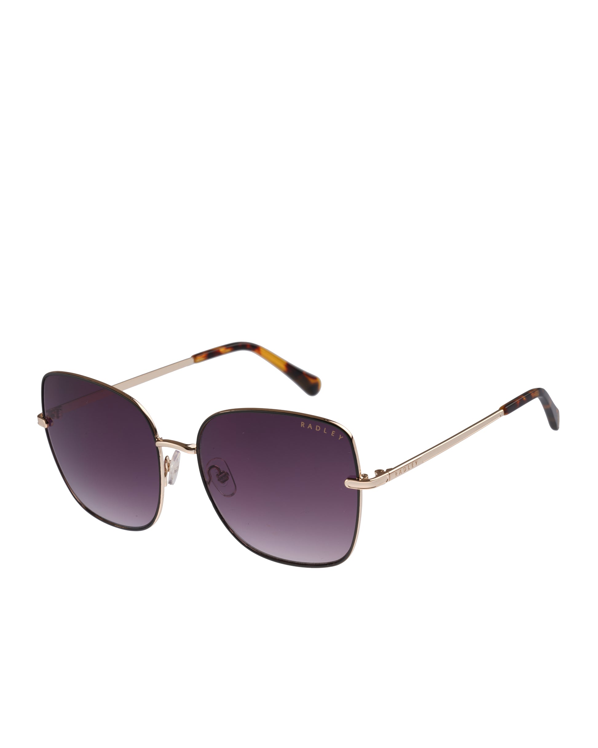 RATHBONE METAL FRAME SUNGLASSES BLACK