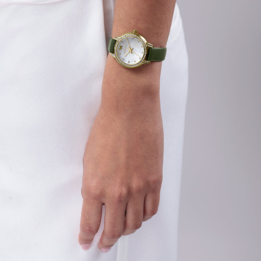 Quartz Road Leather Strap Watch Dragon - RY21820