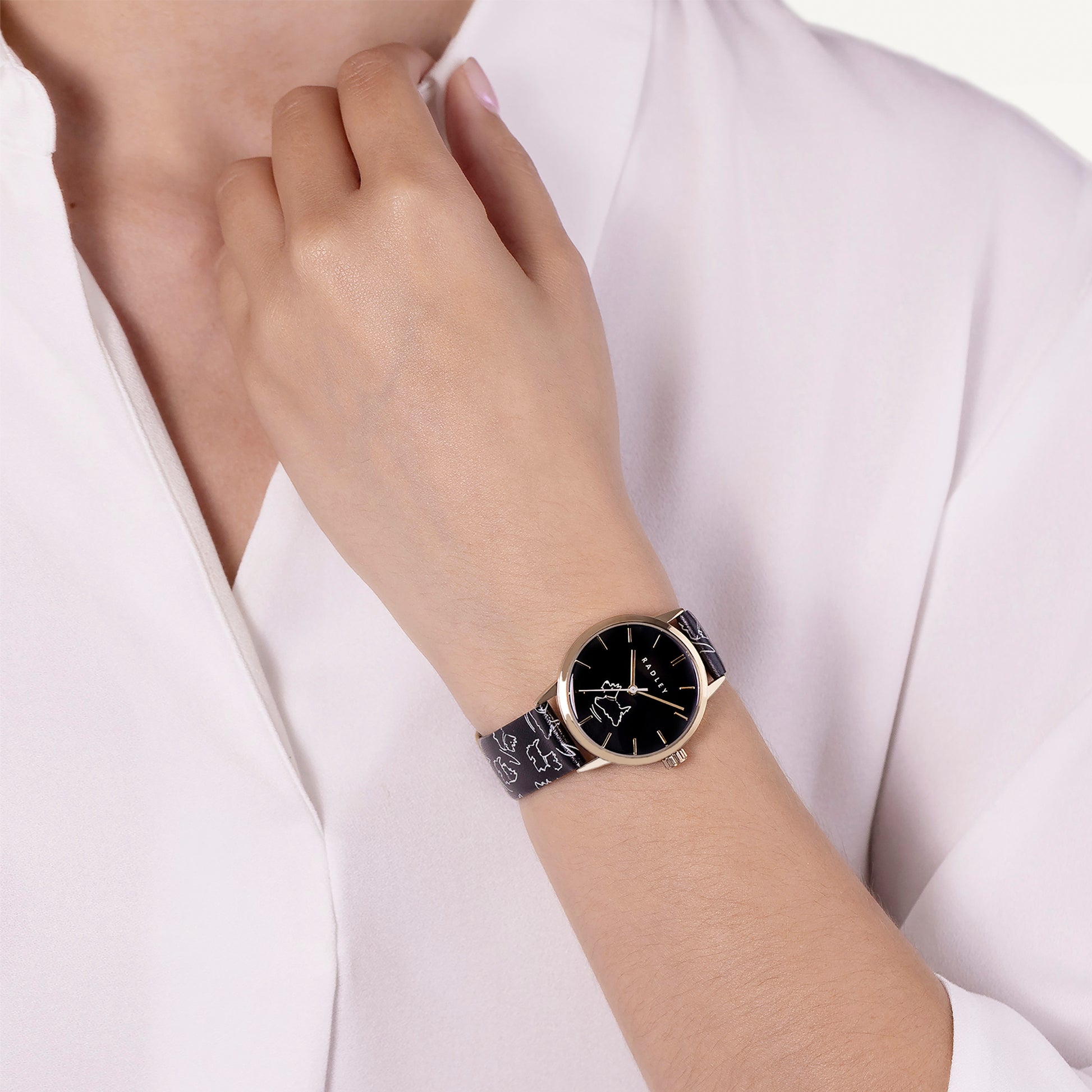 Kendal Terrace 31mm With Leather Strap Watch Black - RY21908A