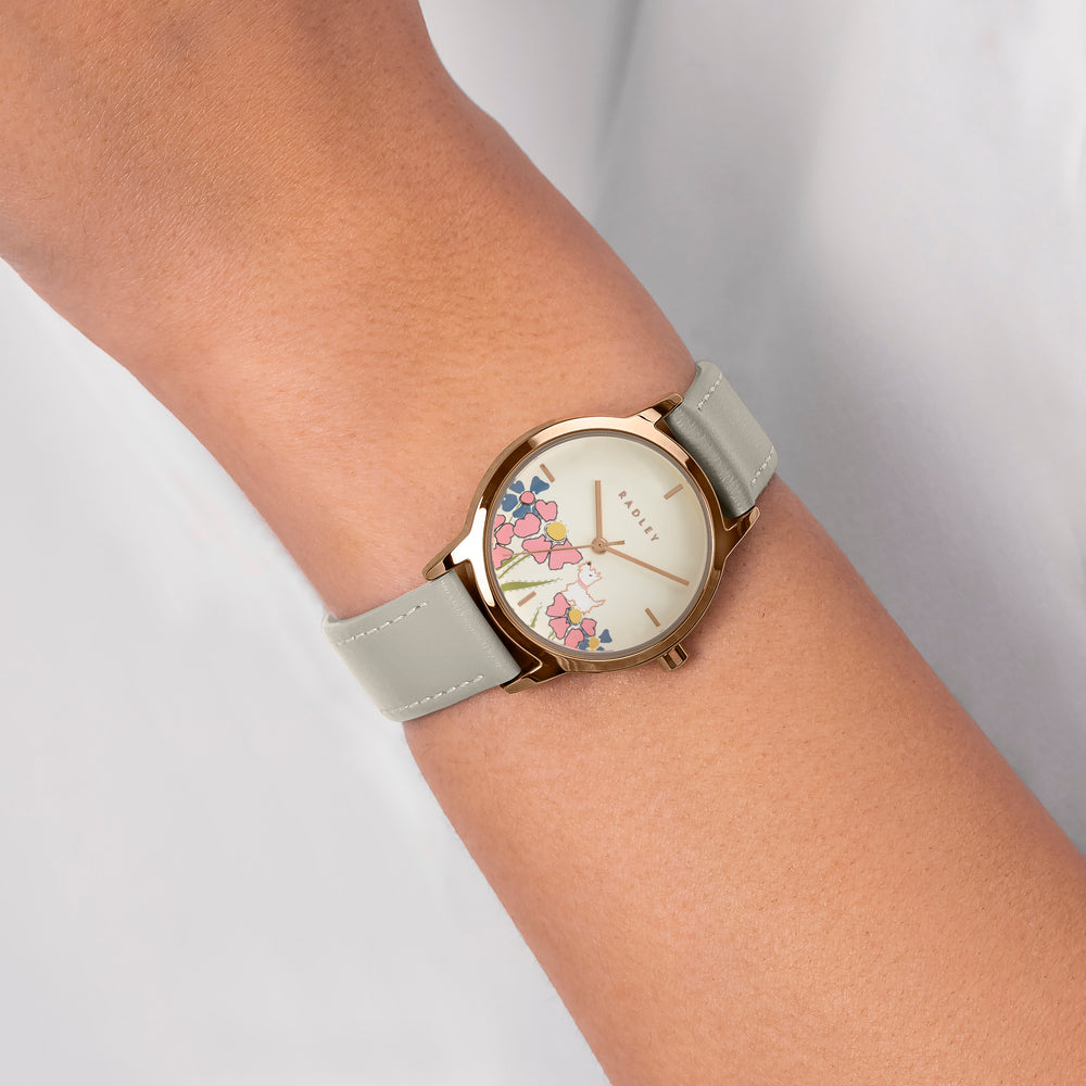 Spring Daze 31Mm Leather Strap Watch Salt - RY21986A