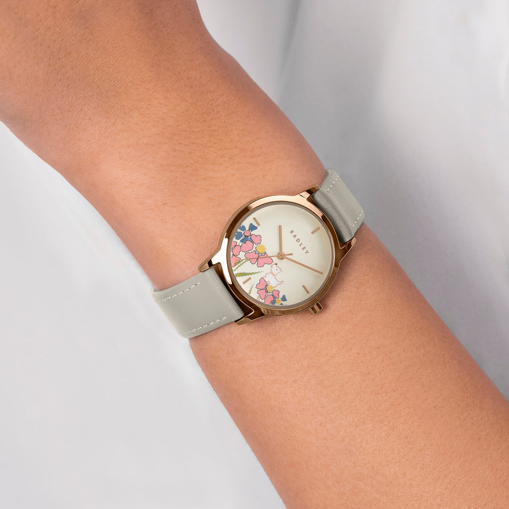 Spring Daze 31Mm Leather Strap Watch Salt - RY21986A