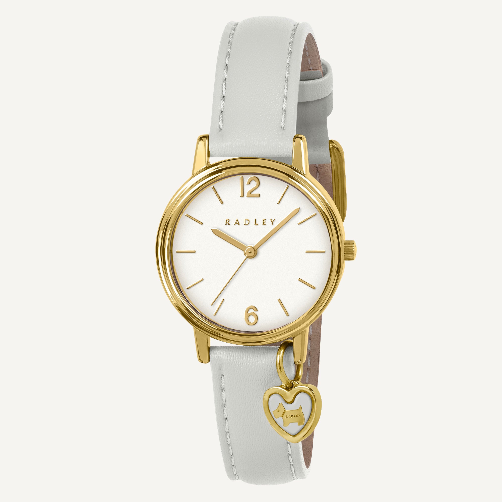 Maldon Mews 26Mm Leather Strap Watch With  Steel - RY21998A