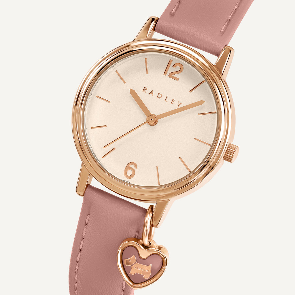 Maldon Mews 26Mm Leather Strap Watch With  Carnation - RY22000A