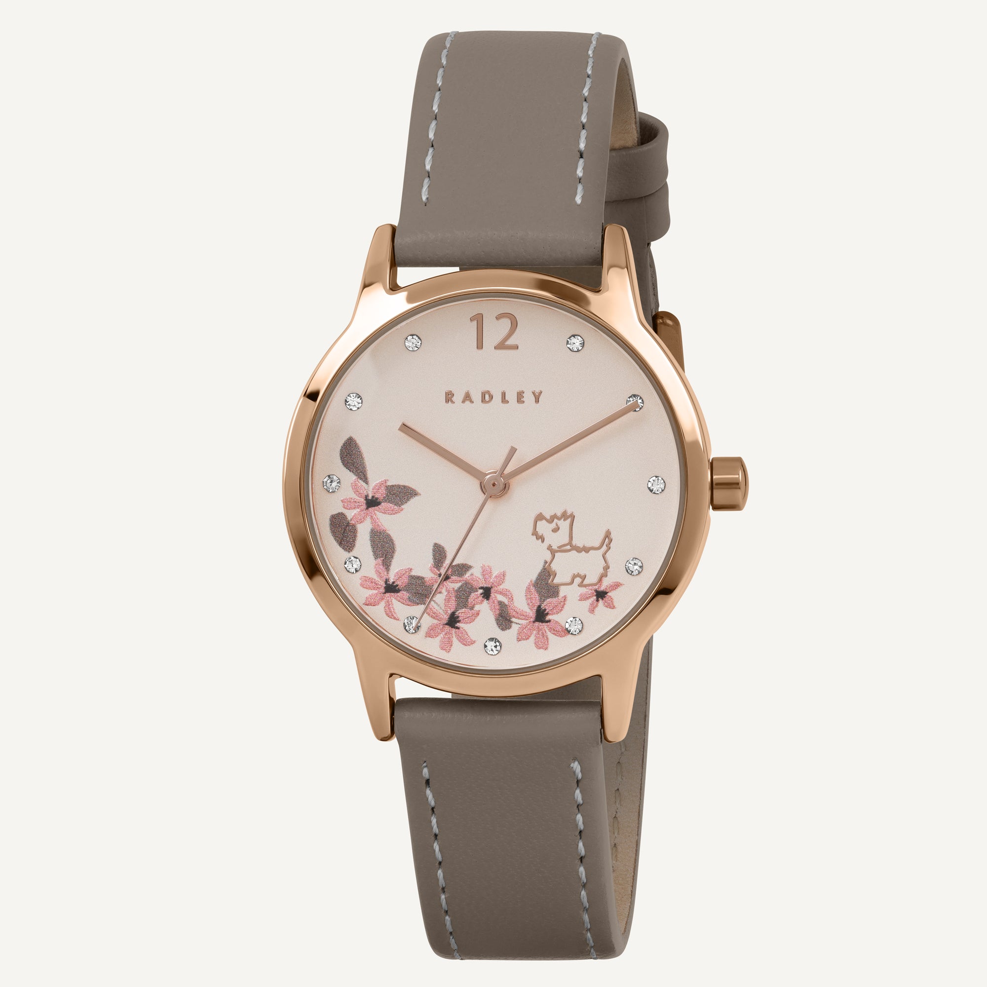 Spring Daze 31Mm Leather Strap Watch Coffee - RY22030A