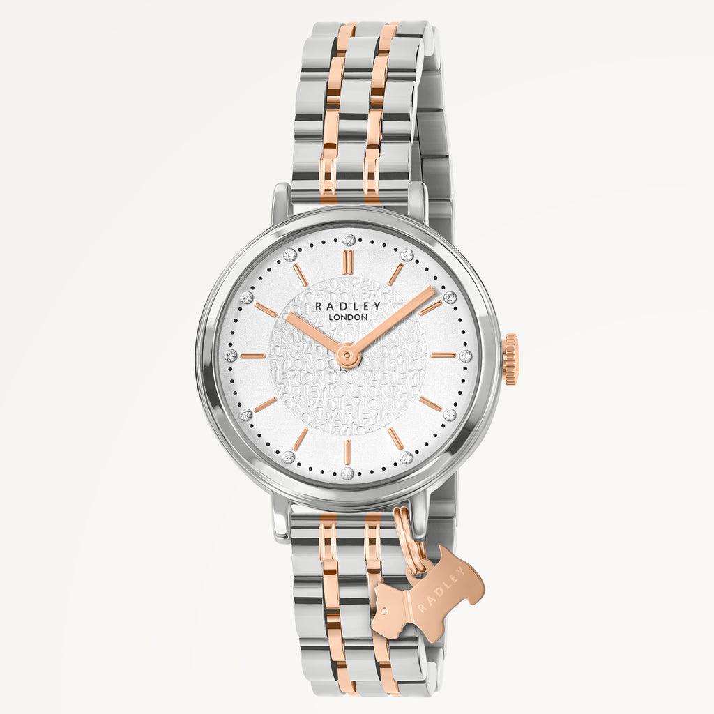 Selby Street Two Tone Link Bracelet Watch - RY4623