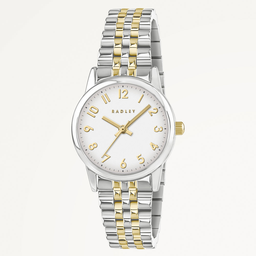 Southwark Park Two Tone Link Bracelet Watch Silver - RY4677