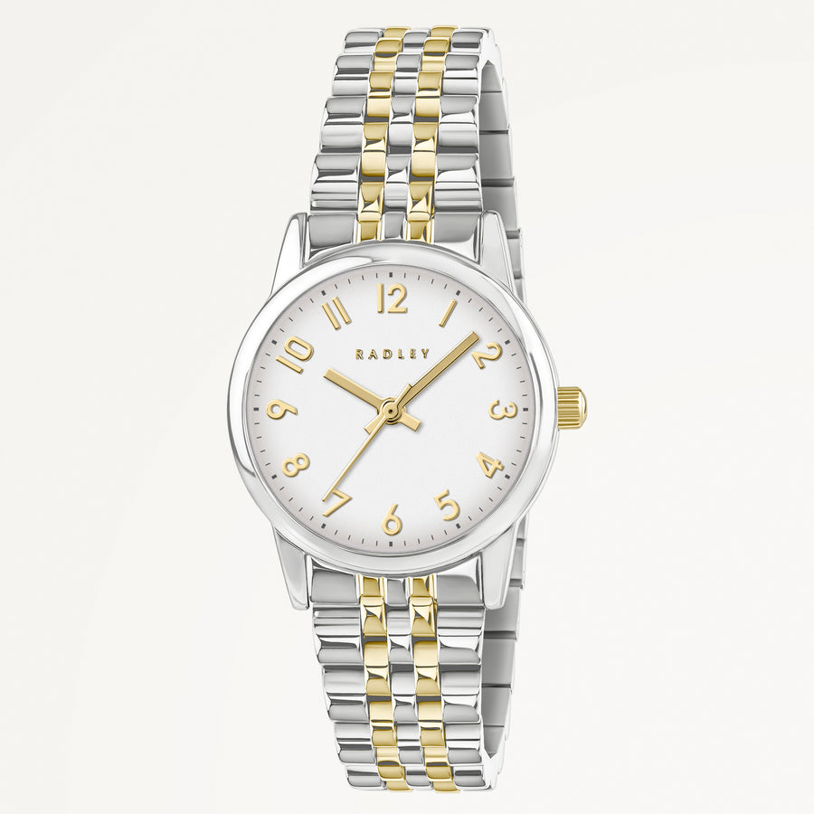 Southwark Park Two Tone Link Bracelet Watch Silver - RY4677