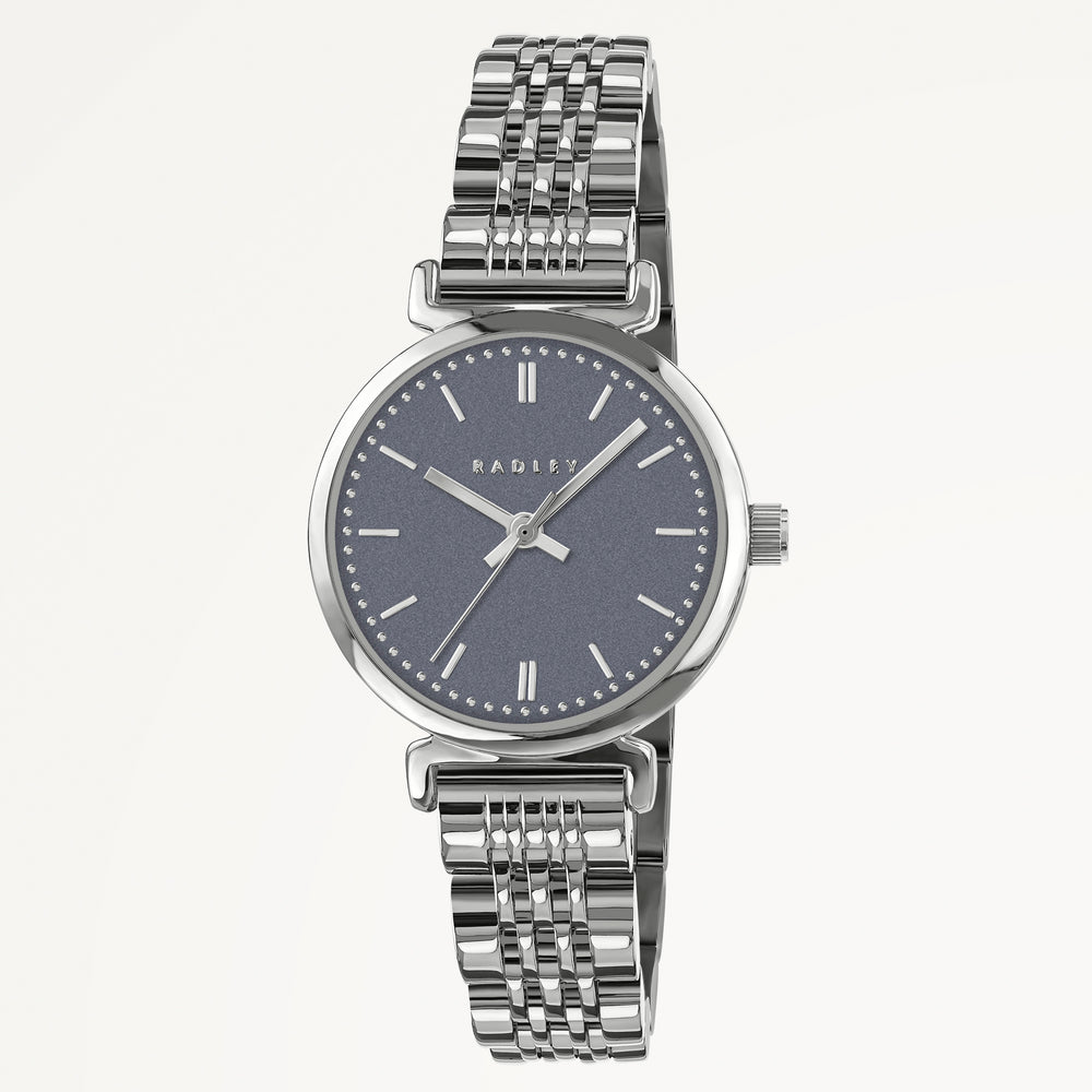 Willis Street Mini T-Bar Bracelet Watch Silver - RY4697