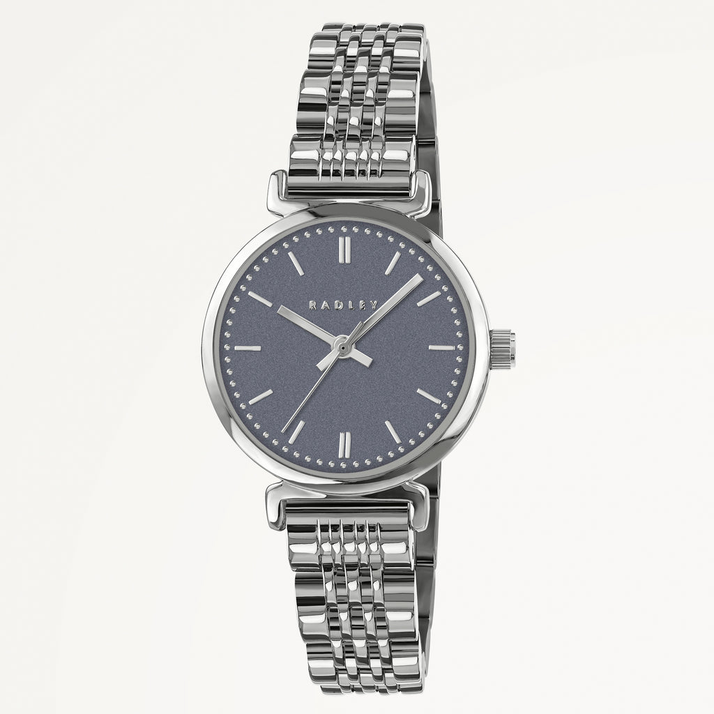 Willis Street Mini T-Bar Bracelet Watch Silver - RY4697