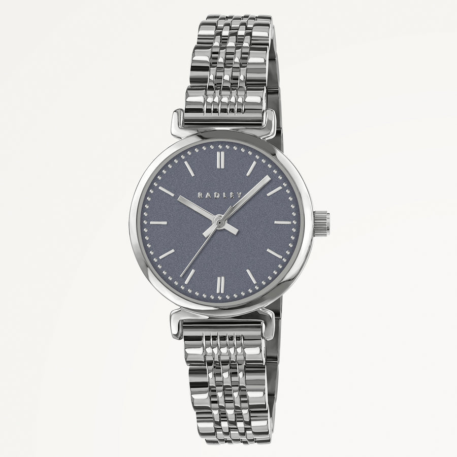 Willis Street Mini T-Bar Bracelet Watch Silver - RY4697