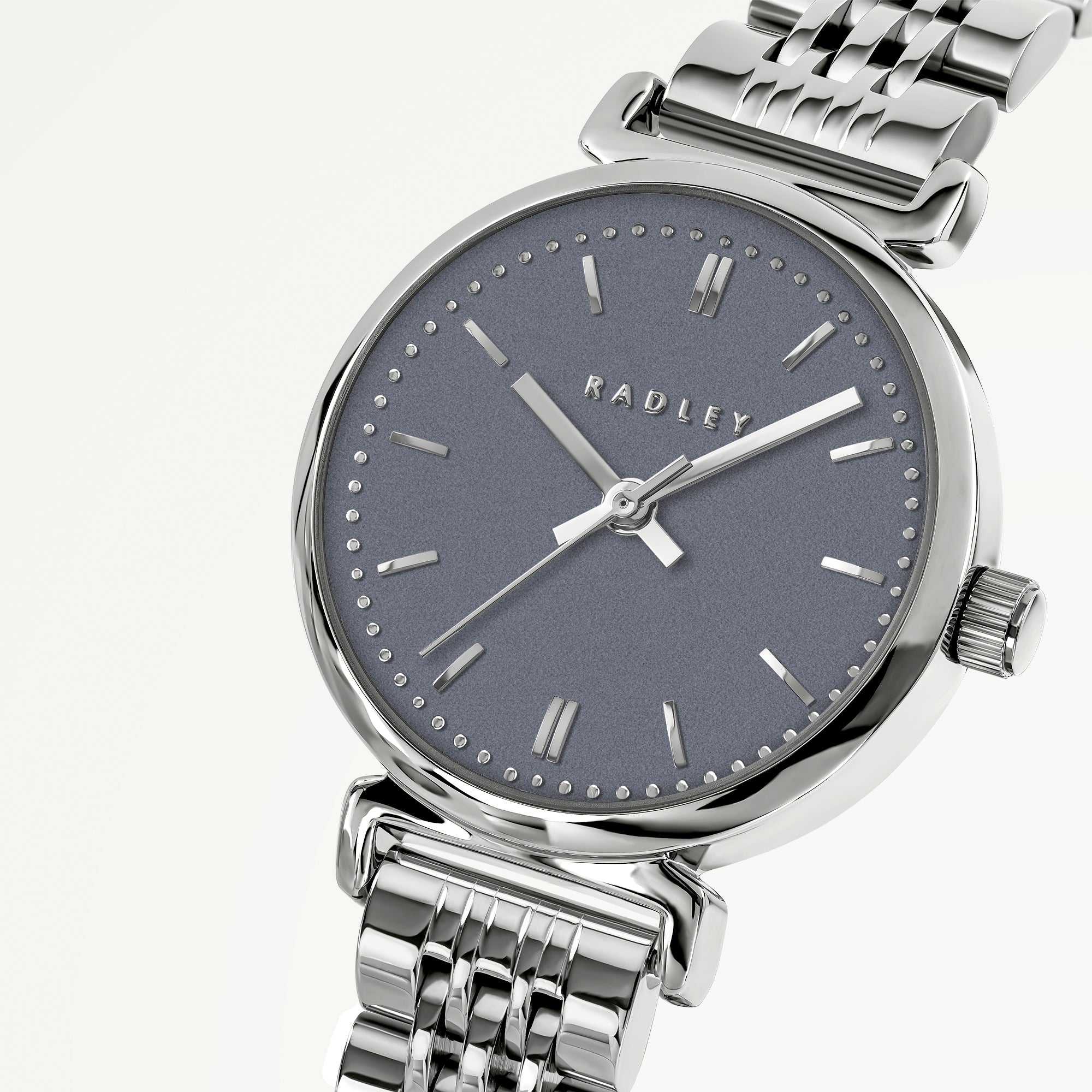 Willis Street Mini T-Bar Bracelet Watch Silver - RY4697