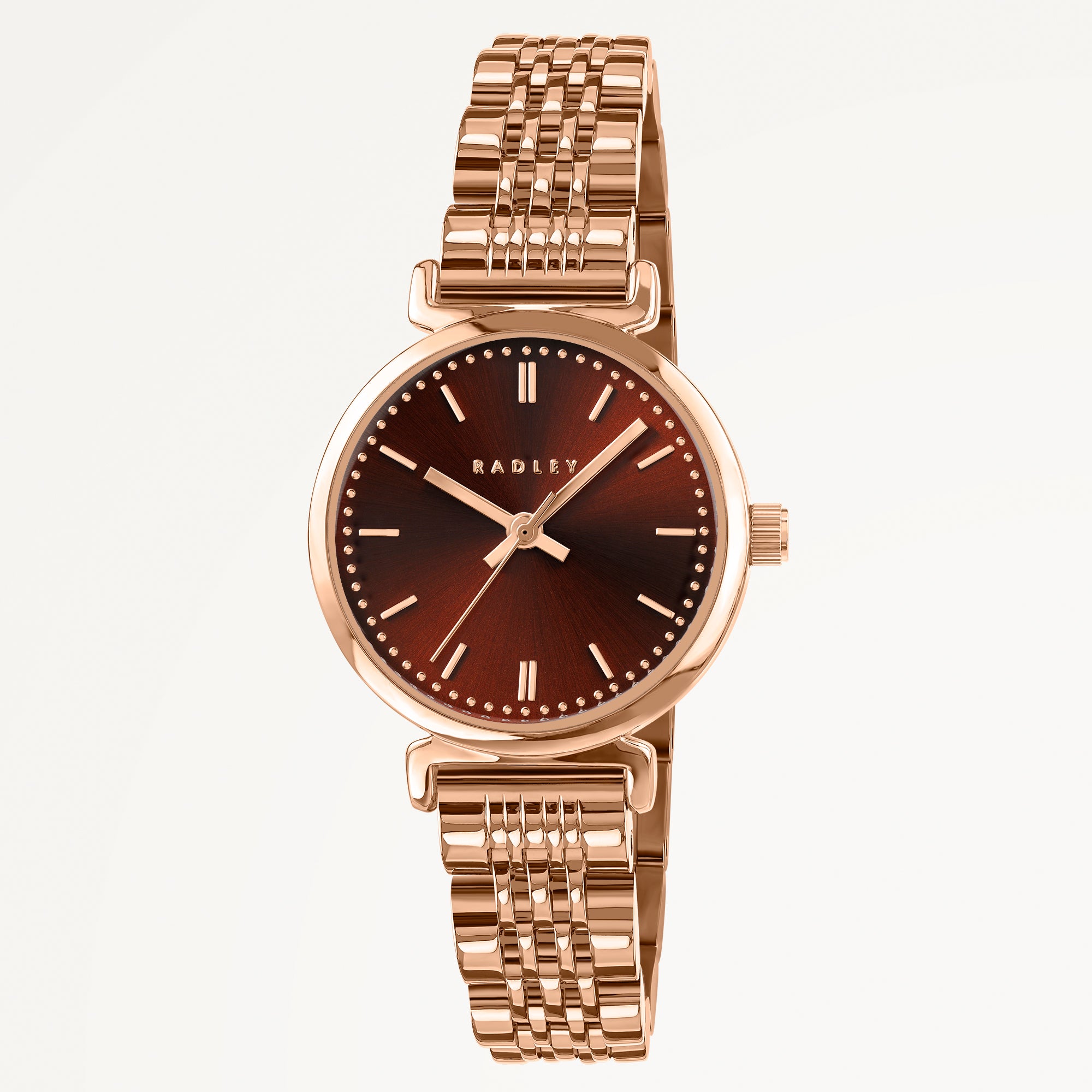 Willis Street Mini T-Bar Bracelet Watch Rose Gold - RY4698