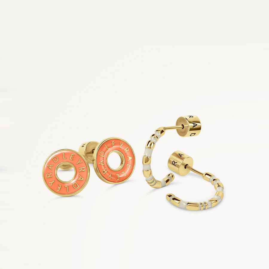 Sion Close Twin Pack Earrings Burnt Orange - RYJ1548S