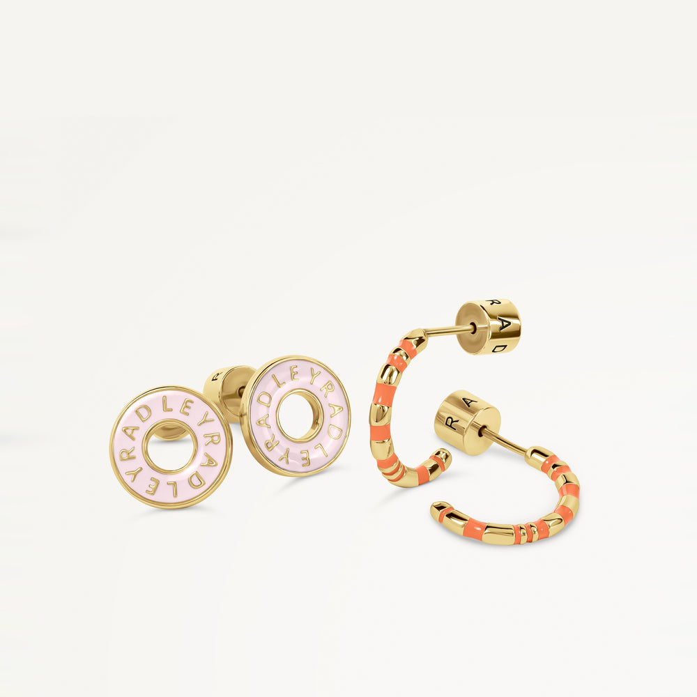 Sion Close Twin Pack Earrings Pink - RYJ1550S