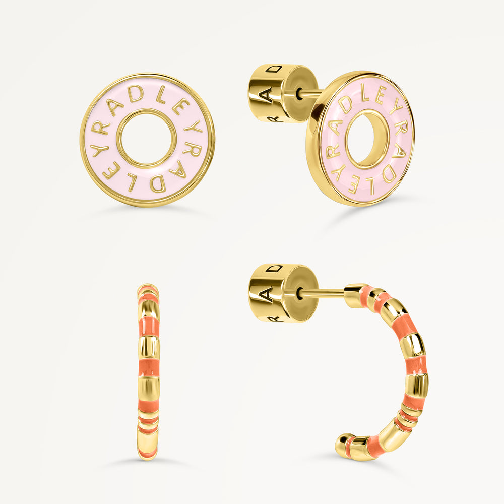 Sion Close Twin Pack Earrings Pink - RYJ1550S