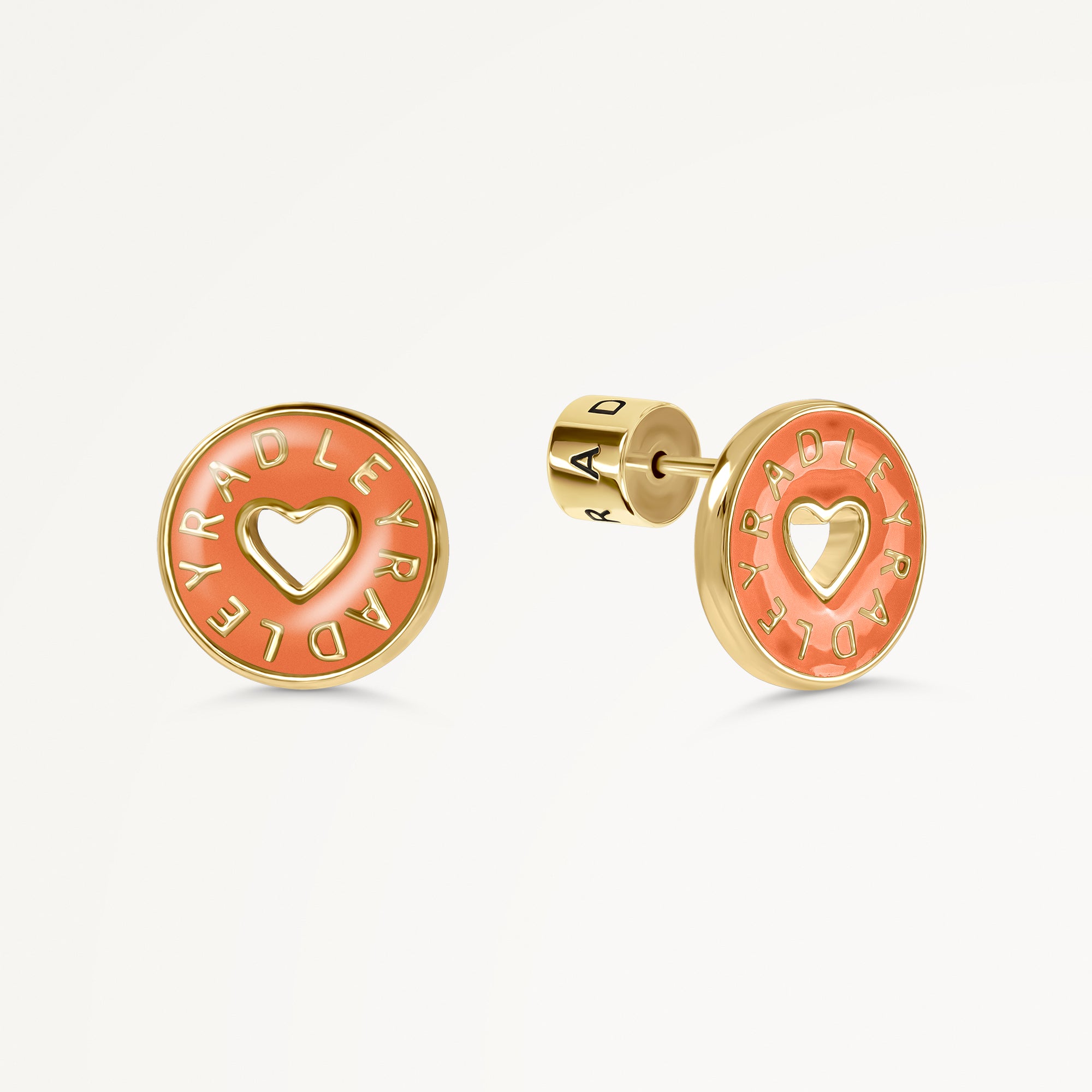 Sion Close Stud Earrings Burnt Orange - RYJ1552S
