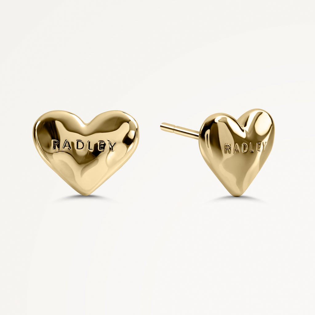 Beaton Close Hammer Heart Earrings - RYJ1560S
