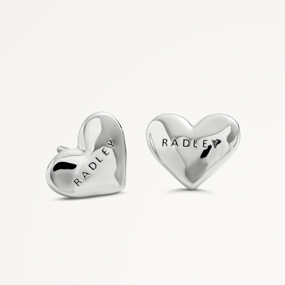Beaton Close Hammer Heart Earrings - RYJ1560S