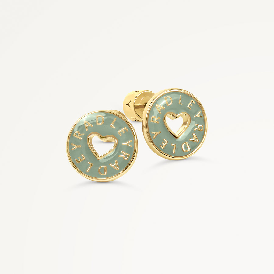 Sion Close Stud Earrings Pistachio - RYJ1562S