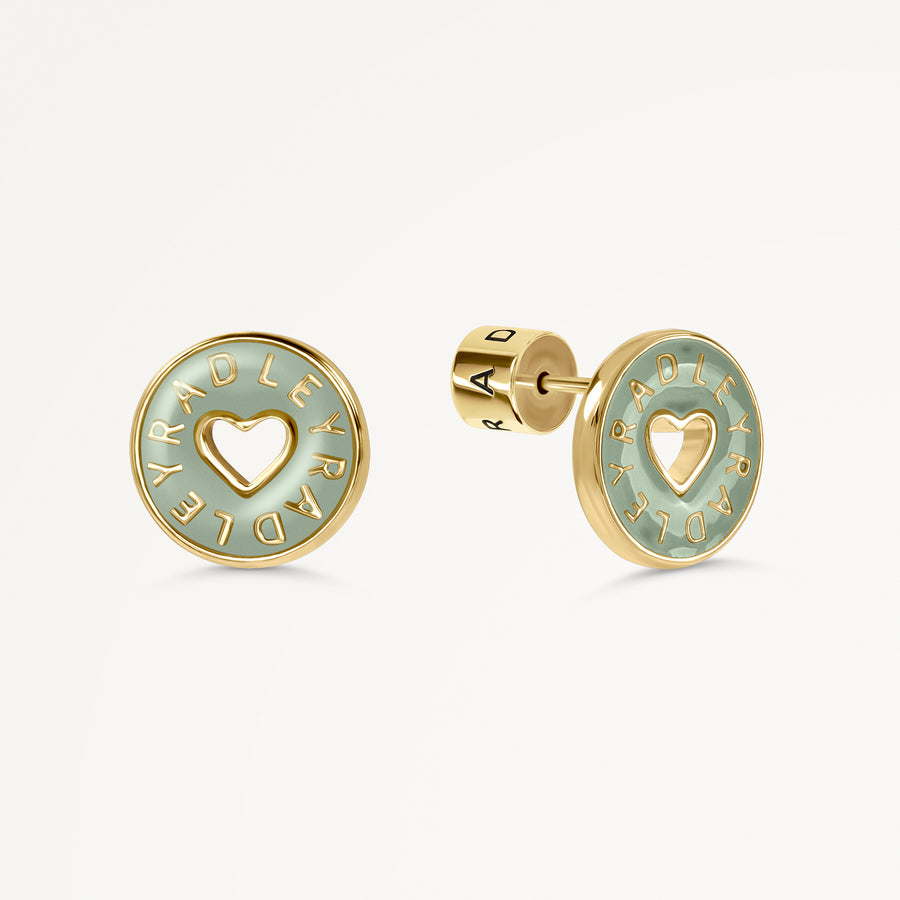 Sion Close Stud Earrings Pistachio - RYJ1562S