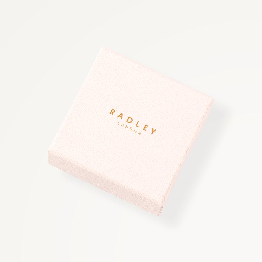 BROOK AVENUE ENAMEL ROUND EARRINGS PINK