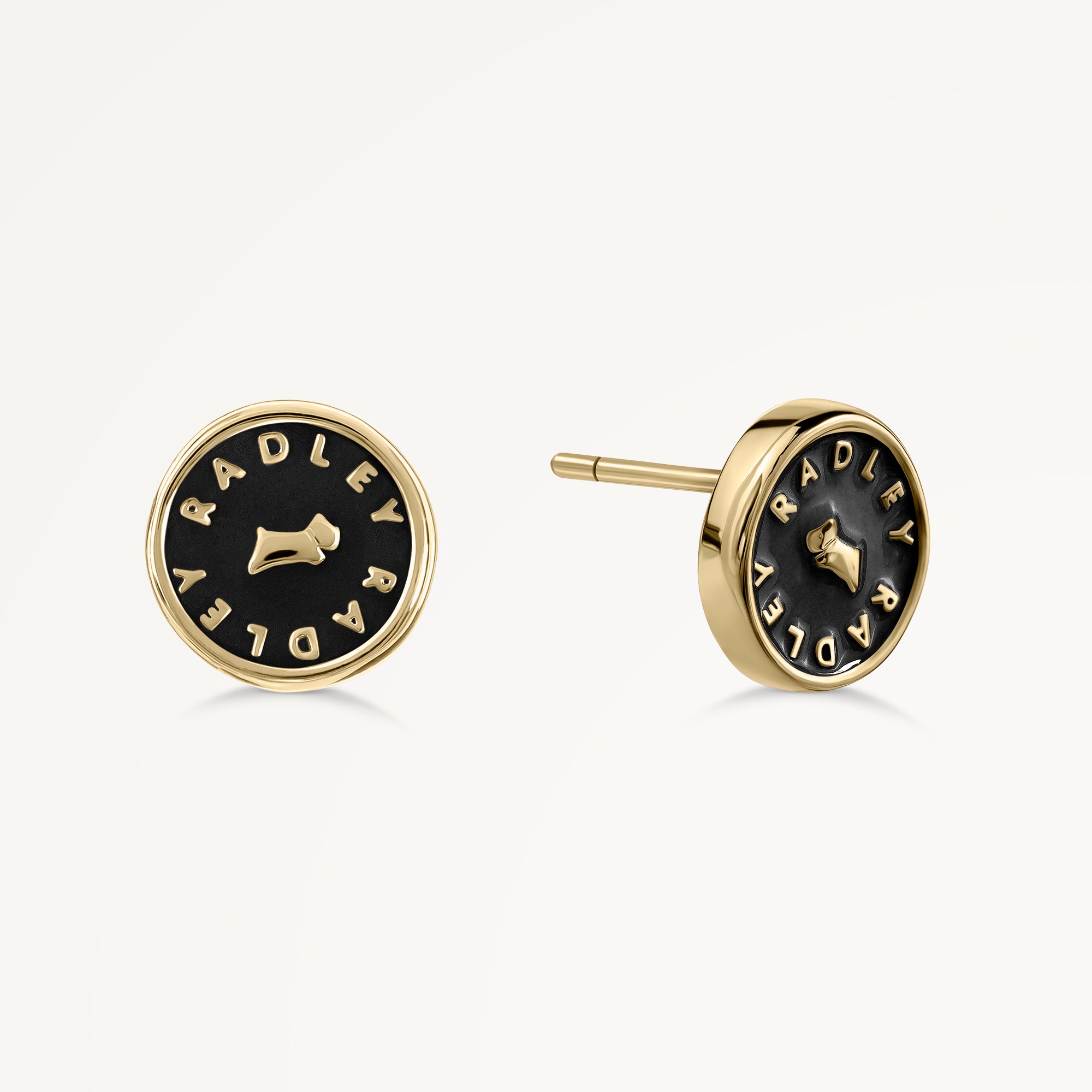 Brook Avenue Enamel Round Earrings - RYJ1574S