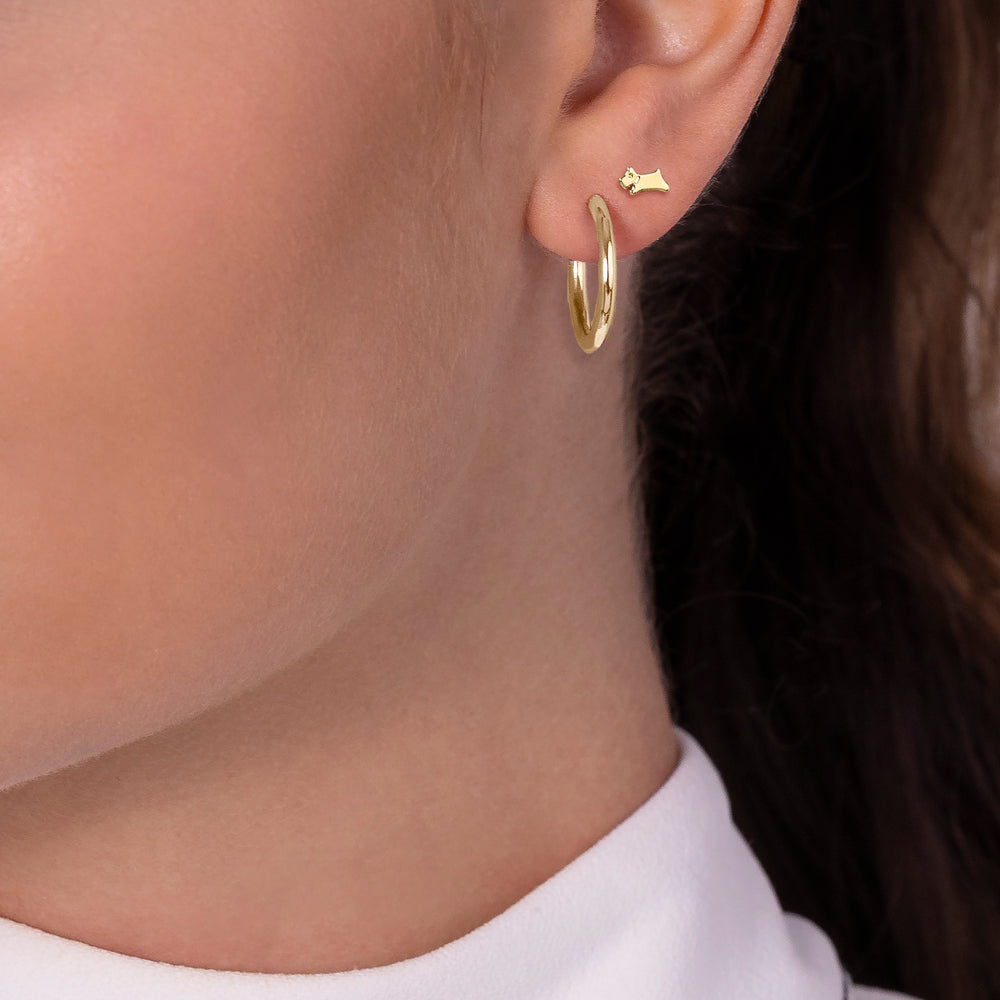 Heart Street Heart & Huggie Triple Pack Ear Gold - RYJ1586S