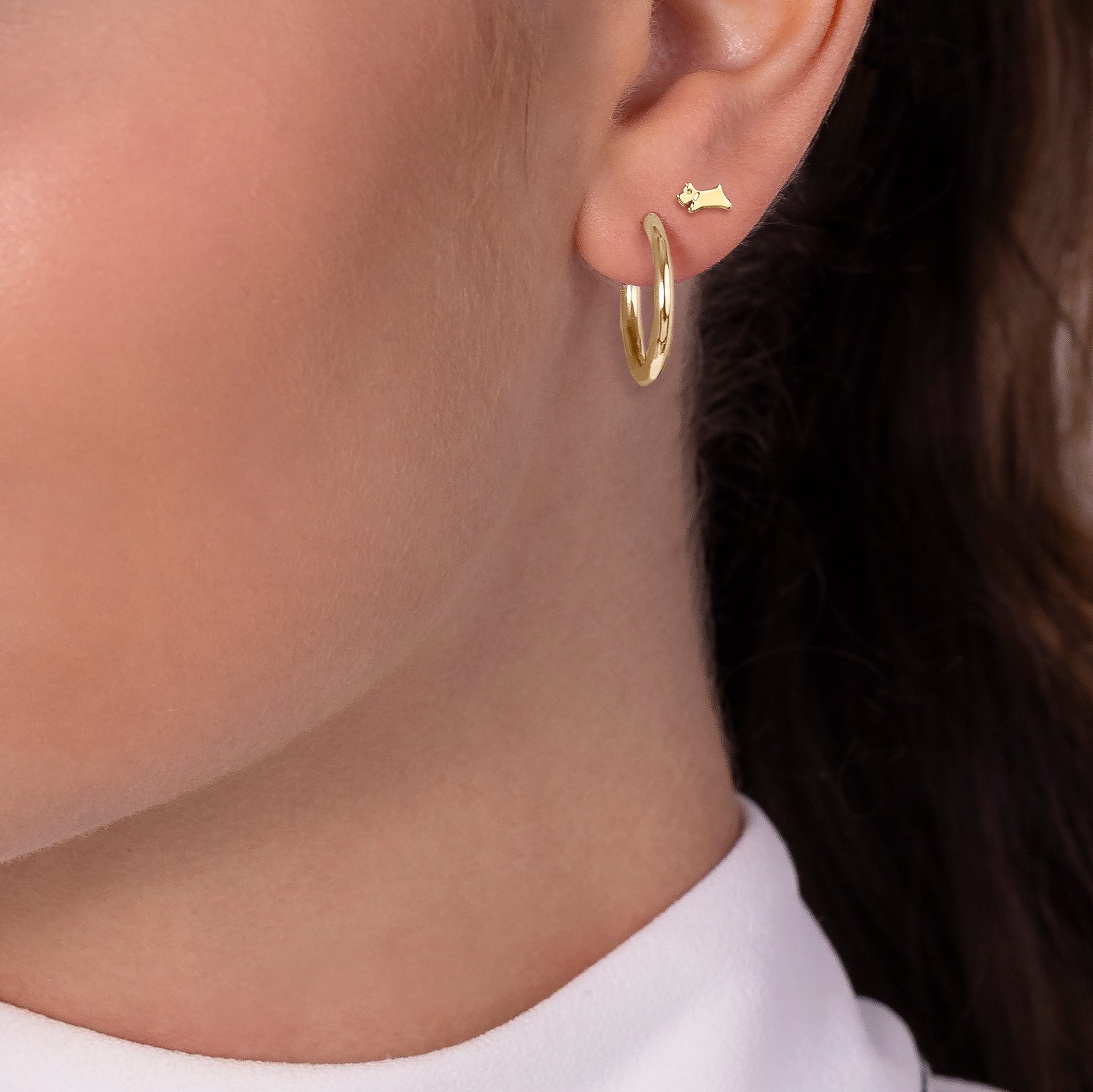 Heart Street Heart & Huggie Triple Pack Ear Gold - RYJ1586S