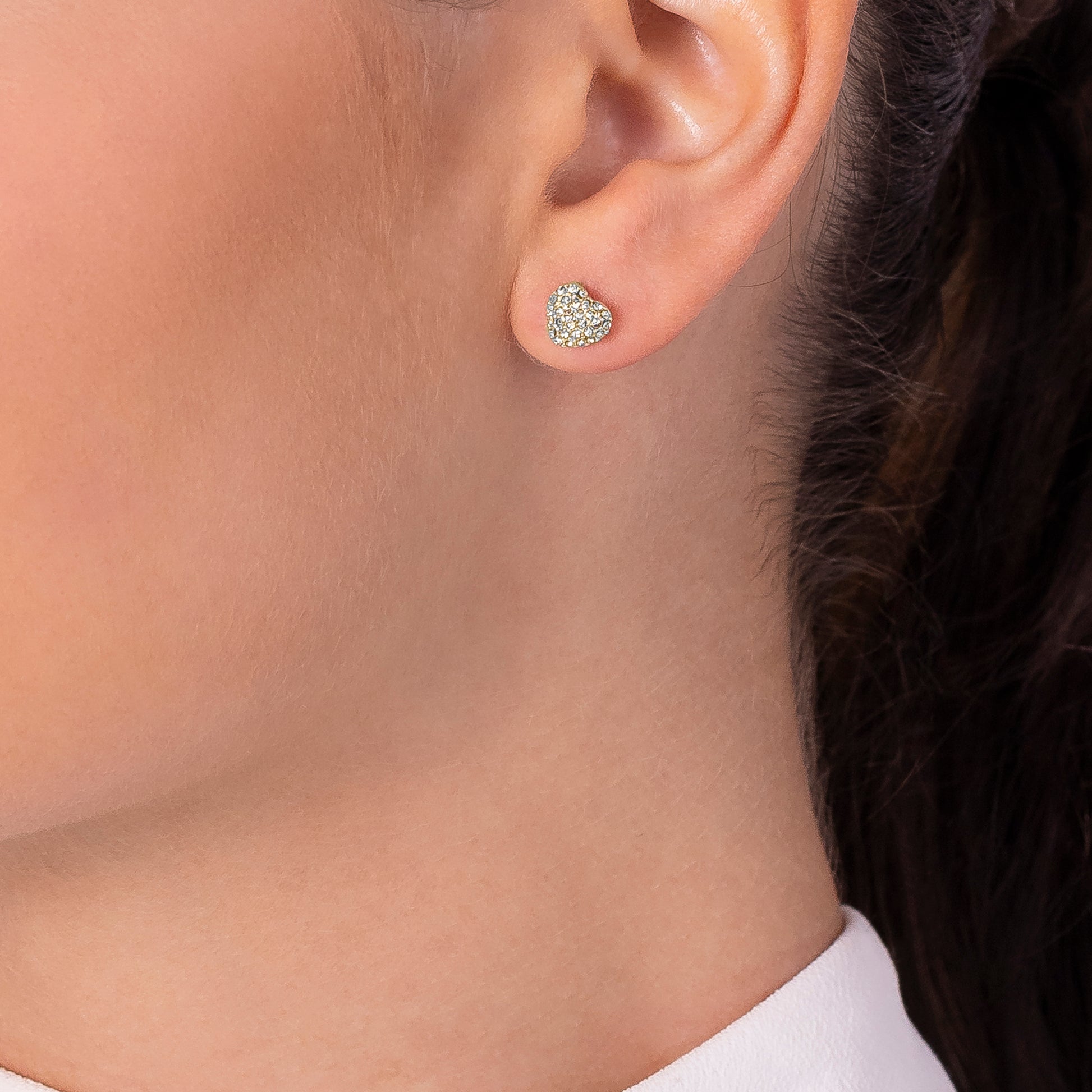 Heart Street Heart & Huggie Triple Pack Ear Gold - RYJ1586S