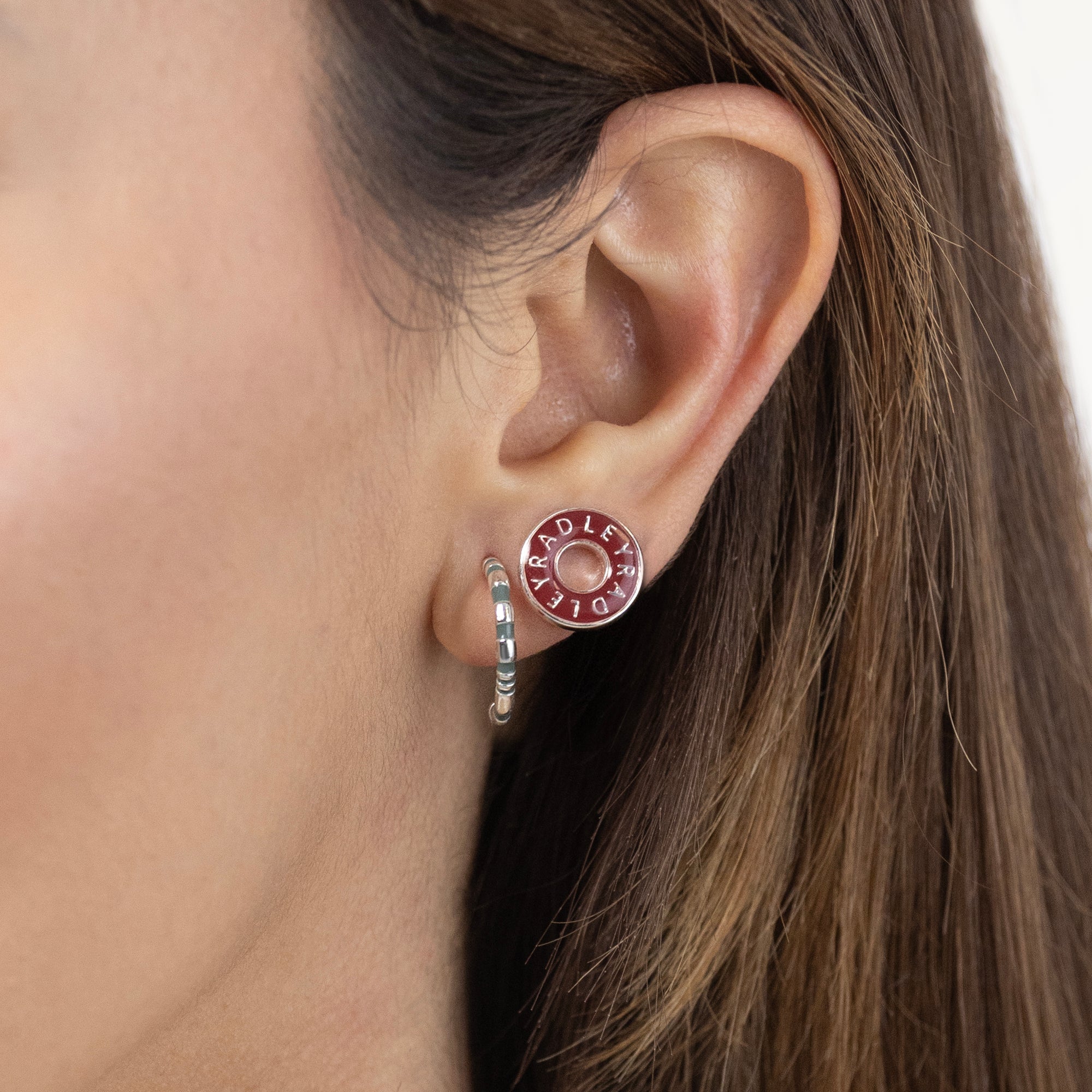 Sion Close Twin Pack Earrings Ruby Red - RYJ1589S