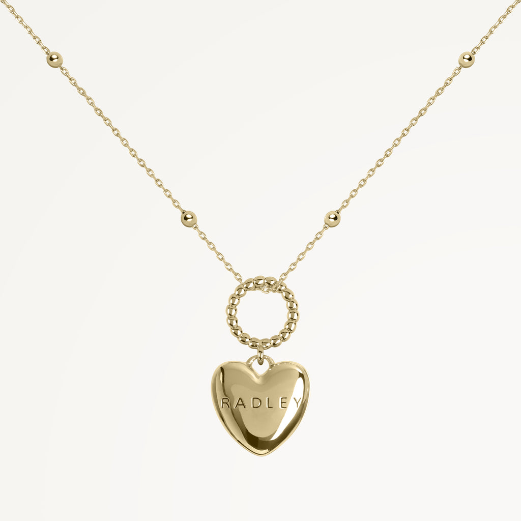 Lovett Way 18CT Heart Charm Necklace - RYJ2502S