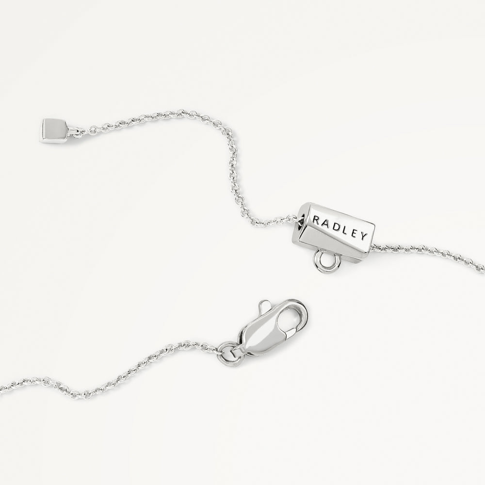 Beaton Close Hammer Heart Locket Necklace Silver - RYJ2515S