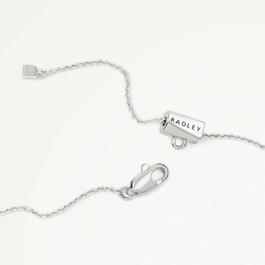 Beaton Close Hammer Heart Locket Necklace Silver - RYJ2515S