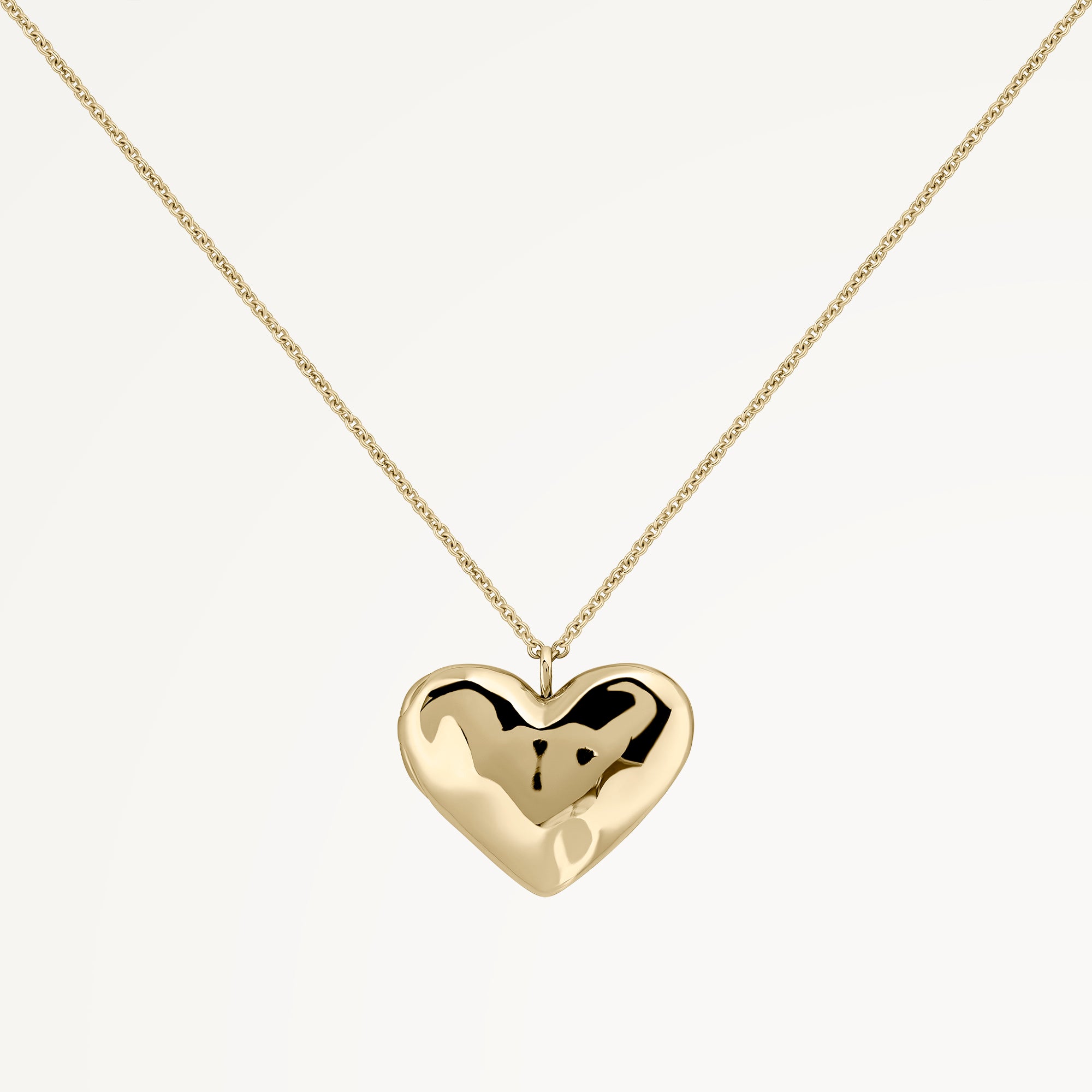 Beaton Close Hammer Heart Locket Necklace - RYJ2516S