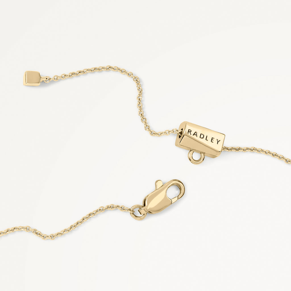 Beaton Close Hammer Heart Locket Necklace Gold - RYJ2516S