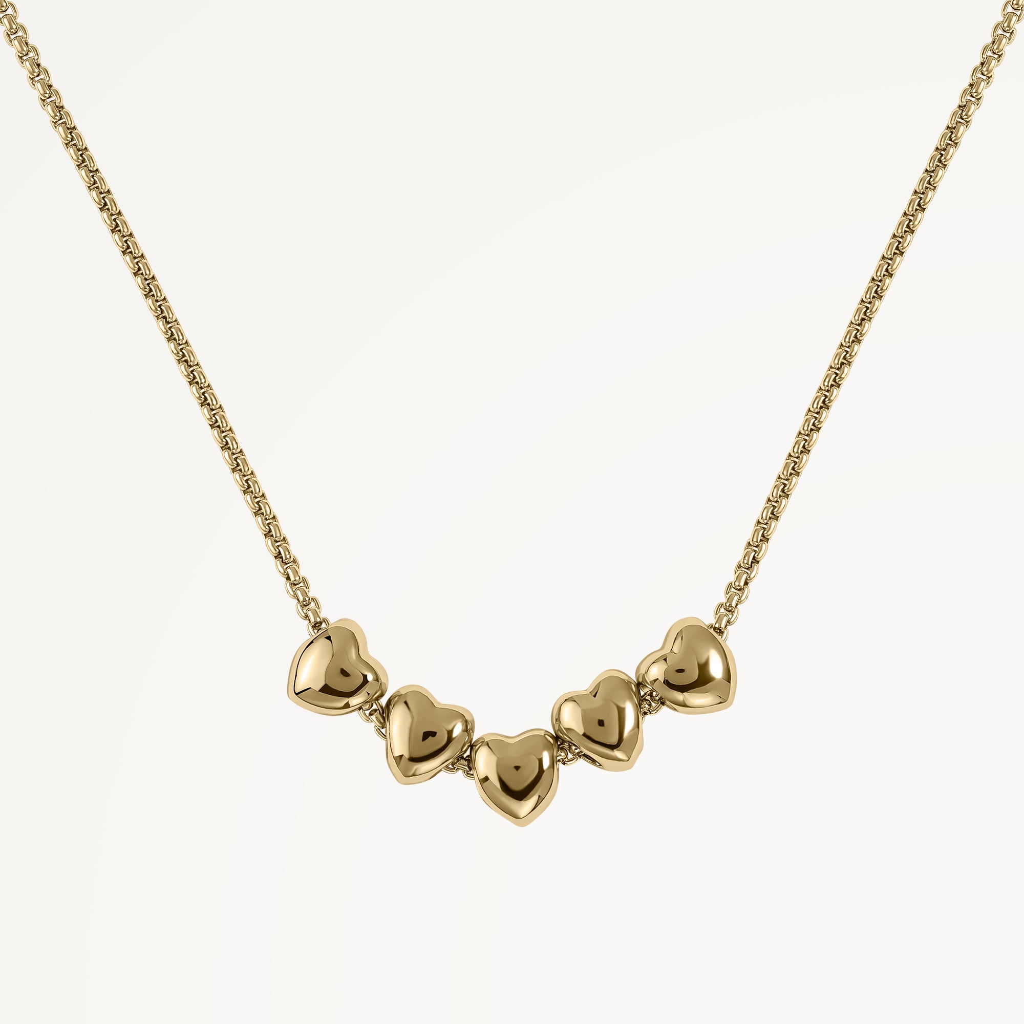 Heart Street Heart Charm Necklace - RYJ2518S