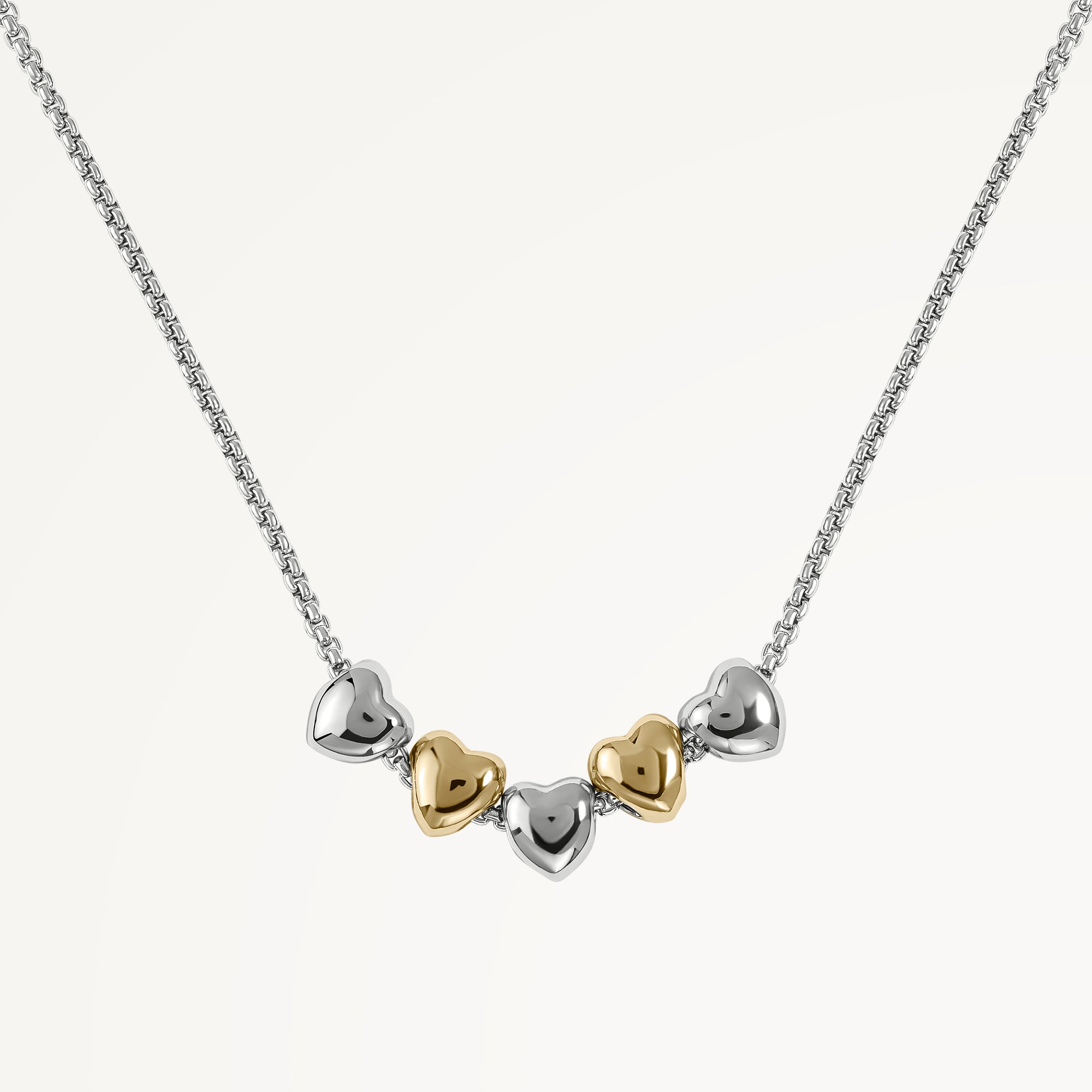 Heart Street Heart Charm Necklace - RYJ2519S