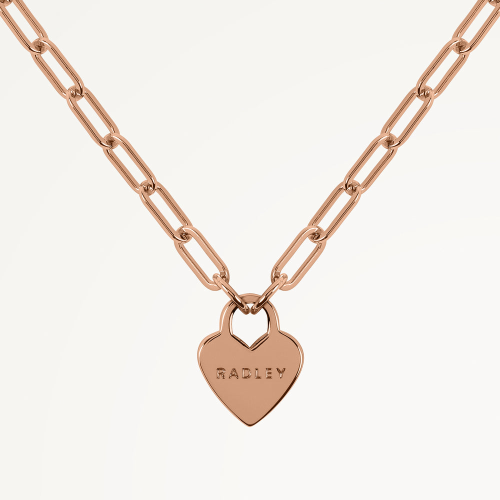 Selsey Street Heart Charm Necklace - RYJ2530S
