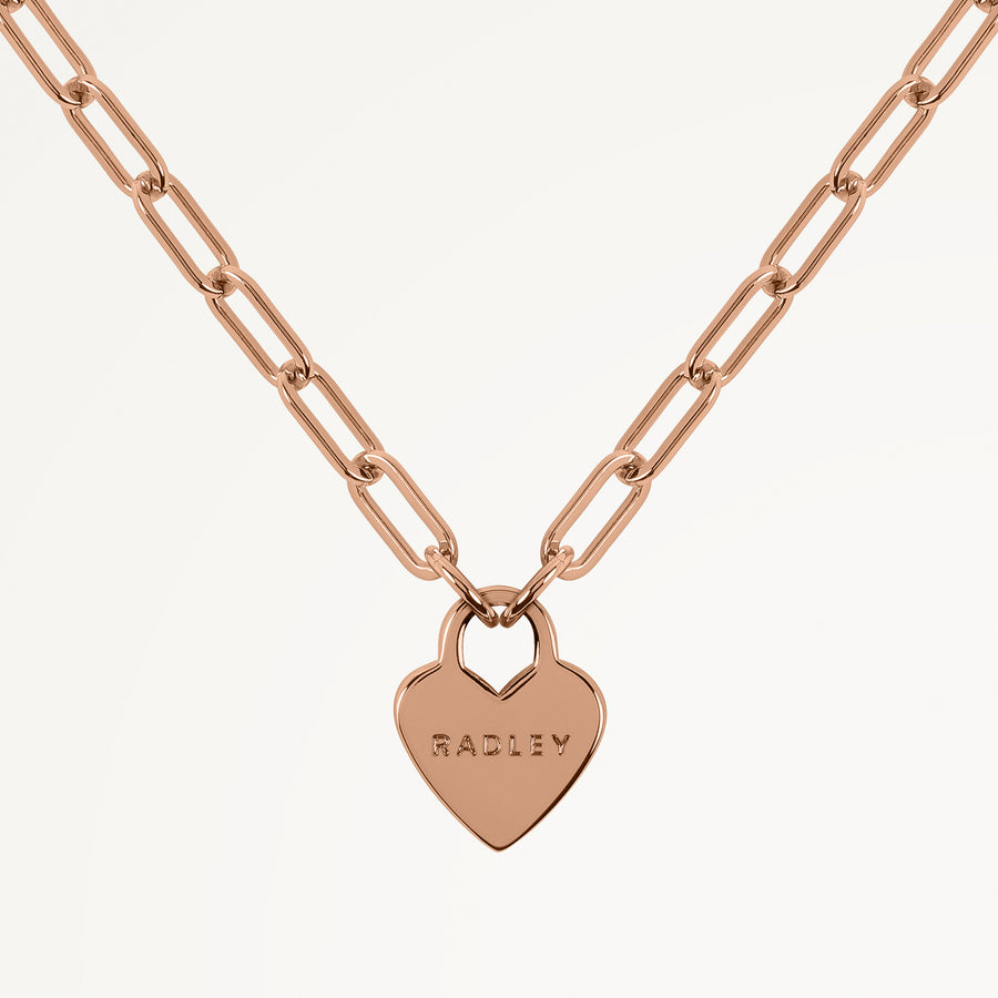 Selsey Street Heart Charm Necklace - RYJ2530S