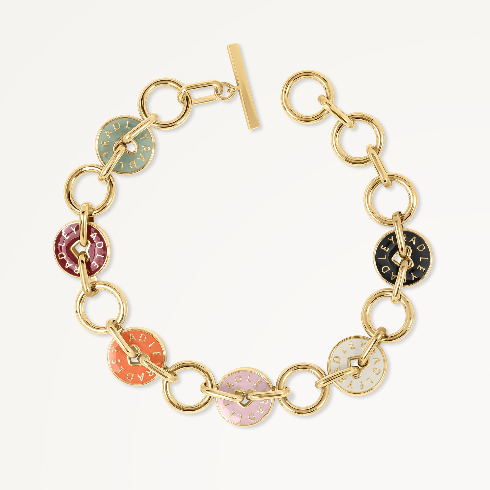 Sion Close Mixed Colour Bracelet  Ruby Red - RYJ3482S