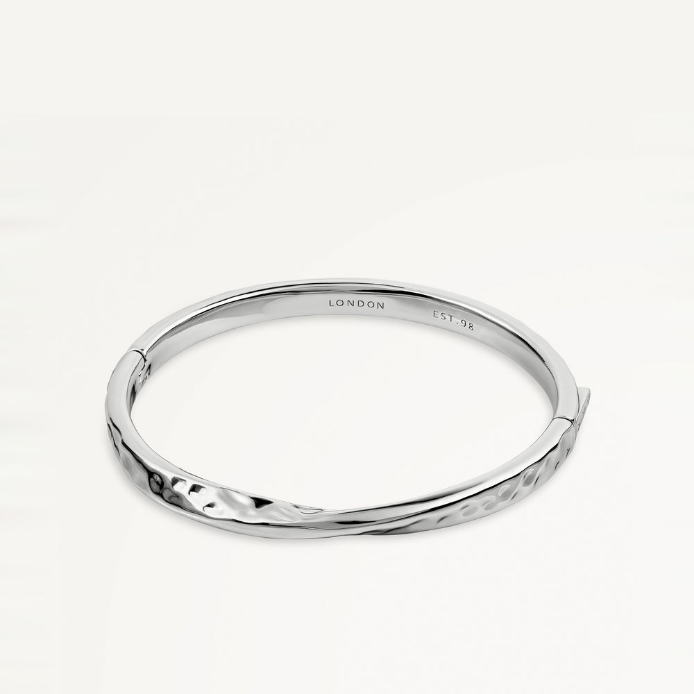 Beaton Close Hammer Effect Bangle - RYJ3487S