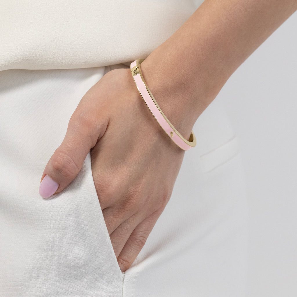 Sion Close Bangle Pink - RYJ3504S