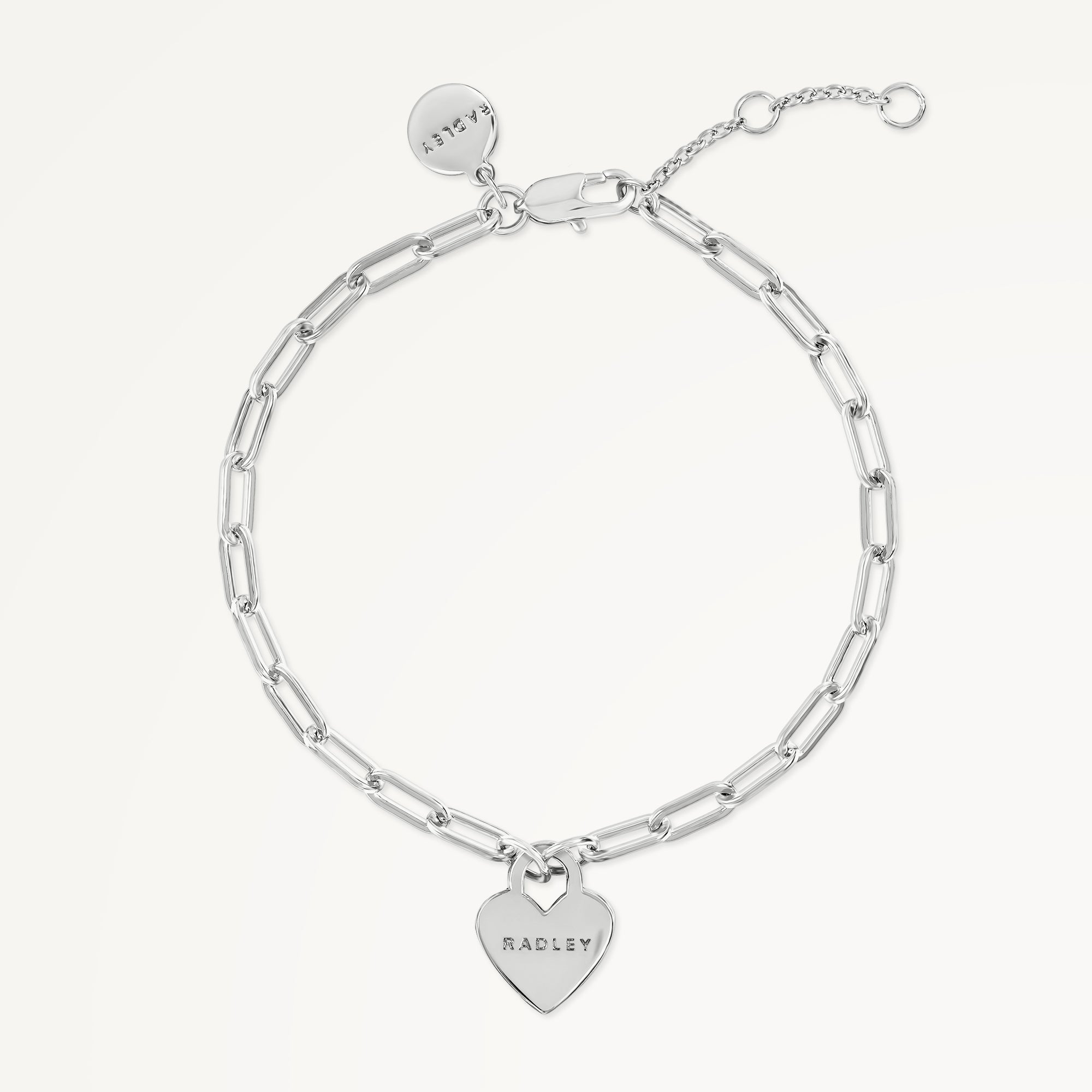 Selsey Street Heart Charm Bracelet - RYJ3524S