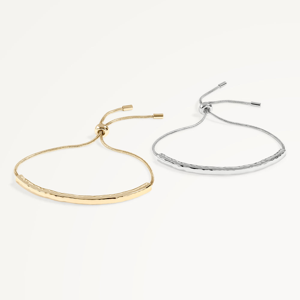 Clarendon Road Twinpack Hammered Bracelet Srt Gold - RYJ3540S